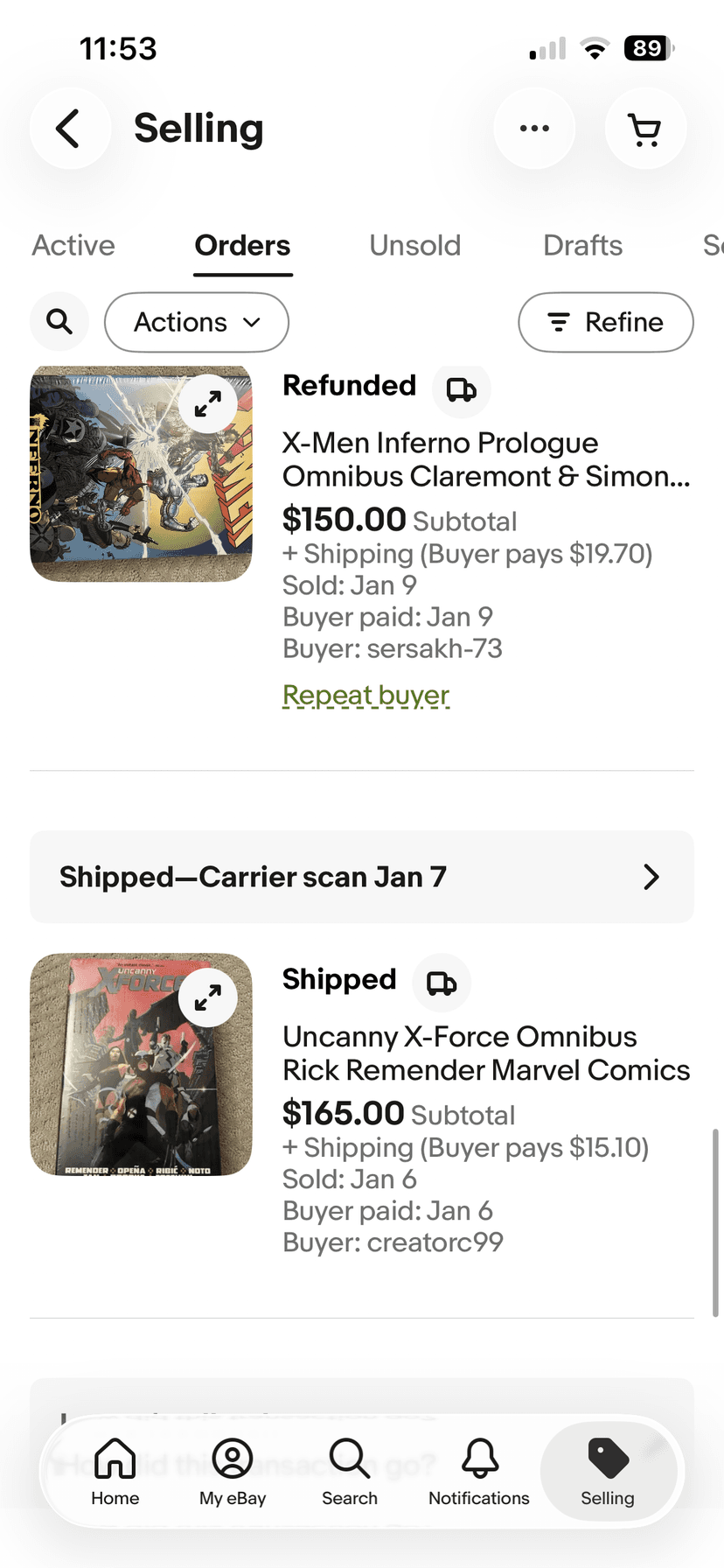 Uncanny X-Force Omnibus shipped