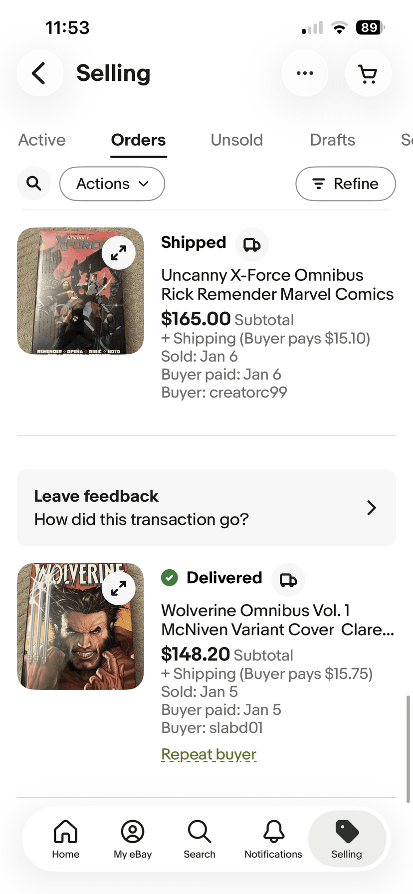 Wolverine Omnibus shipped